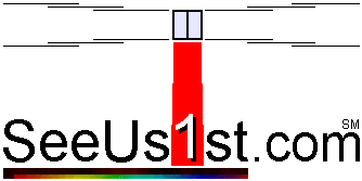 SeeUs1st.com (SM) Lighthouse Logo